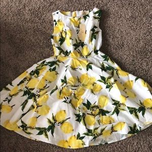 NWT lemon dress